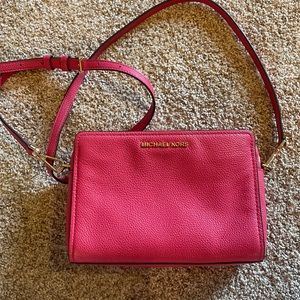 Pink Michael Kors cross body